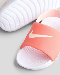 Toddlers|Flip Flops & Sandals*Nike Toddlers' Kawa Slides Sandals Magic Ember/echo Pink White