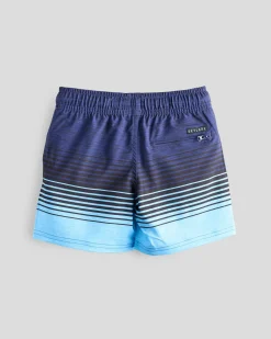 Toddlers|Shorts & Bottoms*Skylark Toddlers' Linear Elastic Waist Shorts Navy/blue/black
