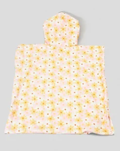 Toddlers' Little Daisy Hoodie Towel Kids Towels|Toddlers
