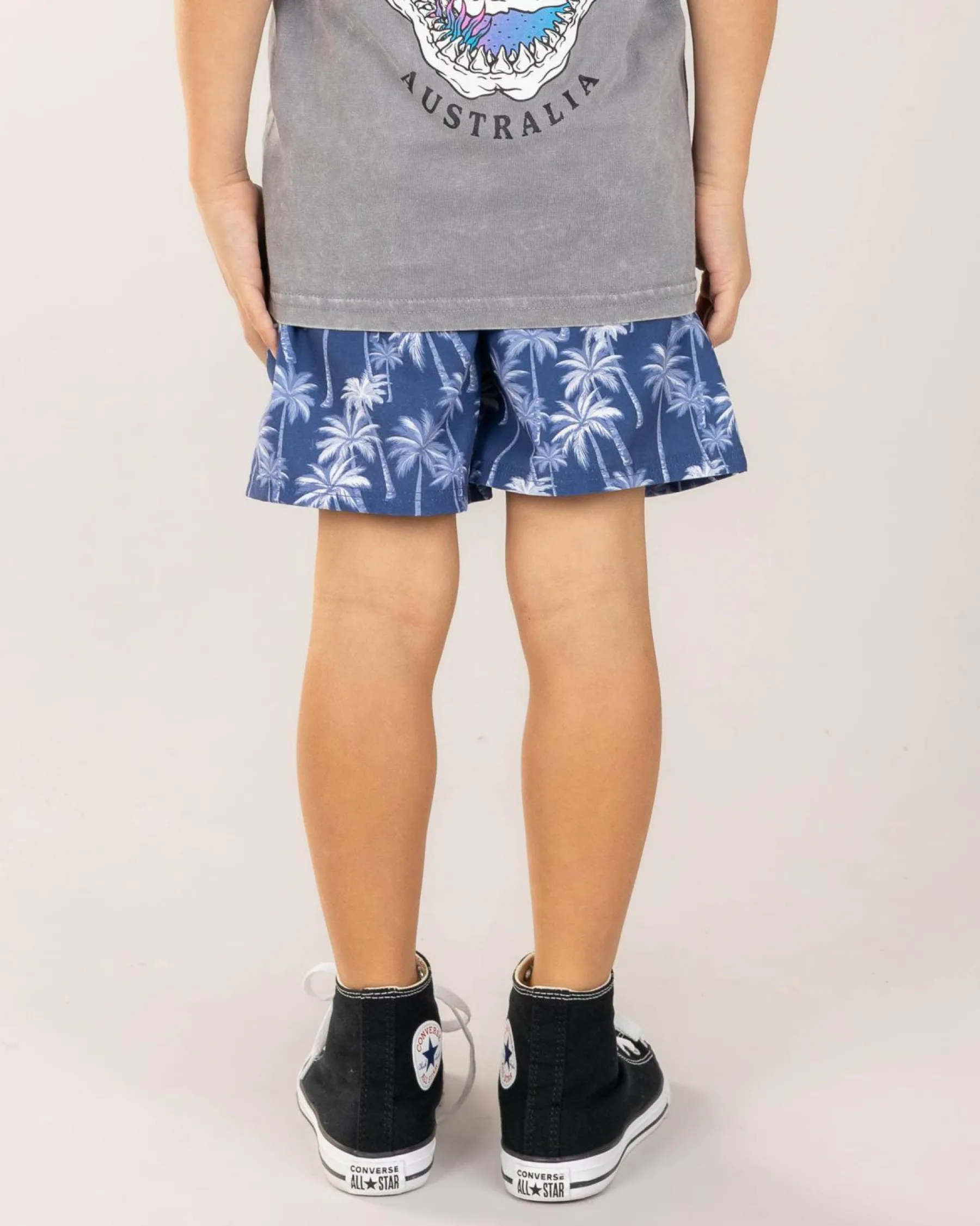 Toddlers|Shorts & Bottoms*Skylark Toddlers' Lively Elastic Waist Shorts Navy