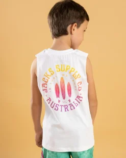 Clearance Toddlers' Longboard Muscle Tank Kids/BOY Toddlers|Tops & T-Shirts