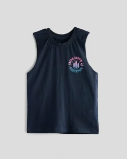 Toddlers|Tops & T-Shirts*Jacks Toddlers' Longboard Muscle Tank Navy