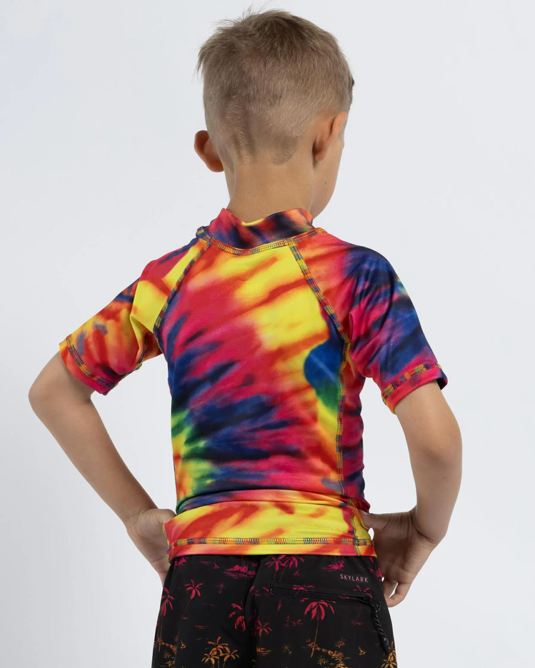 Clearance Toddlers' Loud Short Sleeve Rash Vest Kids/BOY Rashies|Toddlers