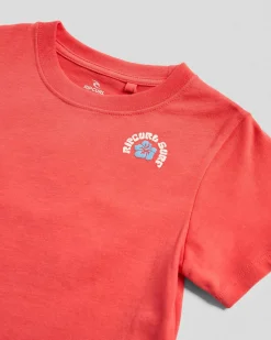 Tops*Rip Curl Toddlers' Luxe Surf Standard T-Shirt Watermelon