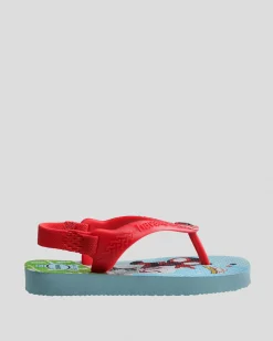 Toddlers|Flip Flops & Sandals*Havaianas Toddlers' Marvel Spiderman Thongs Pop Blue/red