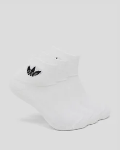 Toddlers|Socks & Accesories*adidas Toddlers' Mid Ankle Socks 3 Pack White/white/black