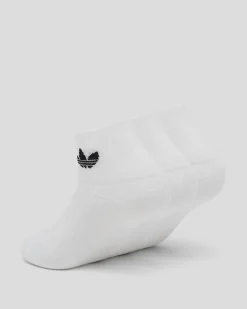 Toddlers|Socks & Accesories*adidas Toddlers' Mid Ankle Socks 3 Pack White/white/black