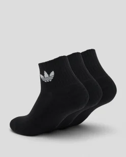 Toddlers|Socks & Accesories*adidas Toddlers' Mid Ankle Socks 3 Pack Black