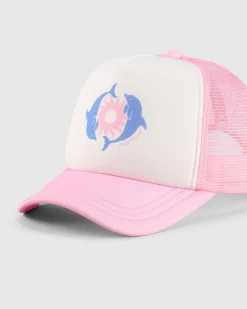 Toddlers|Headwear*Rip Curl Toddlers' Mixed Revival Trucker Cap Powder Pink