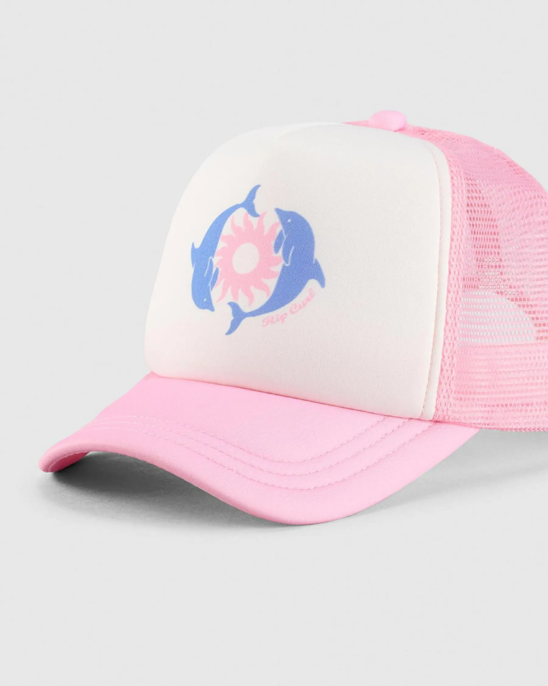 Toddlers|Headwear*Rip Curl Toddlers' Mixed Revival Trucker Cap Powder Pink