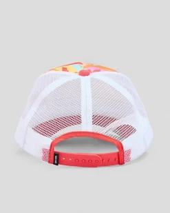 Toddlers|Headwear*Rip Curl Toddlers' Mixed Revival Trucker Cap Red