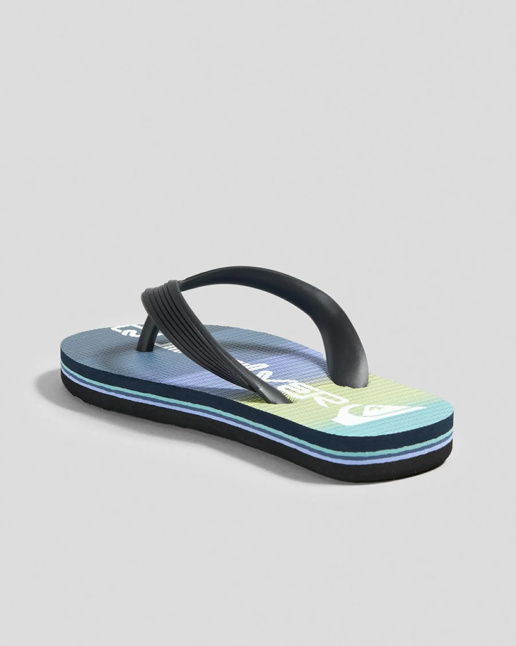 Toddlers|Flip Flops & Sandals*Quiksilver Toddlers' Molokai Art Thongs Blue/white/green
