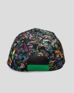 Toddlers|Headwear*Sanction Toddlers' Monstered 2.0 Snapback Cap Multi/black