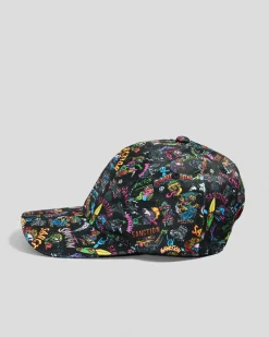 Toddlers|Headwear*Sanction Toddlers' Monstered 2.0 Snapback Cap Multi/black