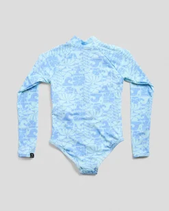 Surf|Wetsuits & Surfsuits*Rip Curl Toddlers' Oceanic Rib Long Sleeve Surfsuit Teal