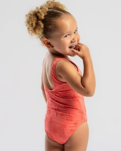 Discount Toddlers' Palm Tree One Piece Swimsuit Kids Surf|One Pieces
