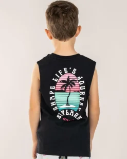 Toddlers|Tops & T-Shirts*Skylark Toddlers' Paradiso Muscle Tank Black