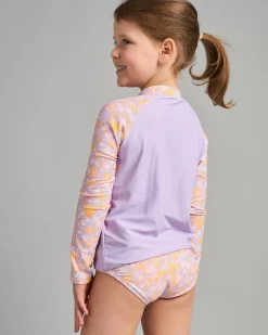 Rash Vests*Rip Curl Toddlers' Rainbow Tide Long Sleeve Rash Vest Set Multico