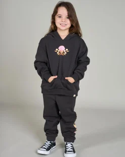 Toddlers|Outerwear*Rip Curl Toddlers' Rainbow Tropics Hoodie Washed Black