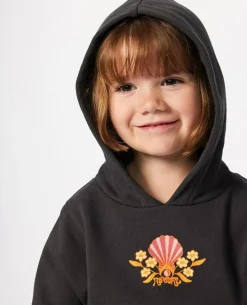 Toddlers|Outerwear*Rip Curl Toddlers' Rainbow Tropics Hoodie Washed Black