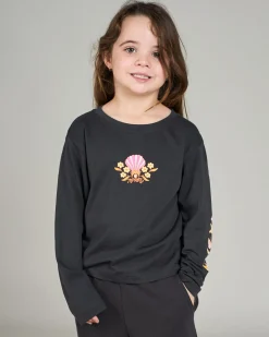 New Toddlers' Rainbow Tropics Long Sleeve T-Shirt Kids Toddlers|Tops