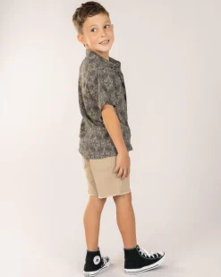 Toddlers|Tops & T-Shirts*Skylark Toddlers' Retain Short Sleeve Shirt Slate Blue