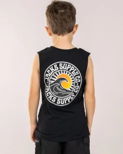 Discount Toddlers' Rising Sun Muscle Tank Kids/BOY Toddlers|Tops & T-Shirts