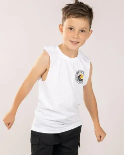 Toddlers|Tops & T-Shirts*Jacks Toddlers' Rising Sun Muscle Tank White