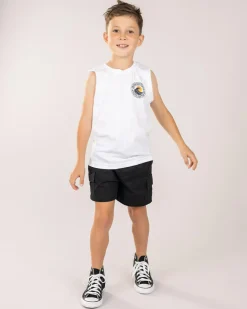 Toddlers|Tops & T-Shirts*Jacks Toddlers' Rising Sun Muscle Tank White