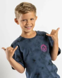 Toddlers|Tops & T-Shirts*Dexter Toddlers' Rocker T-Shirt Blue Mottle