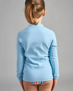 Rash Vests|Toddlers*Roxy Toddlers' Heater Long Sleeve Rash Vest Sky Blue