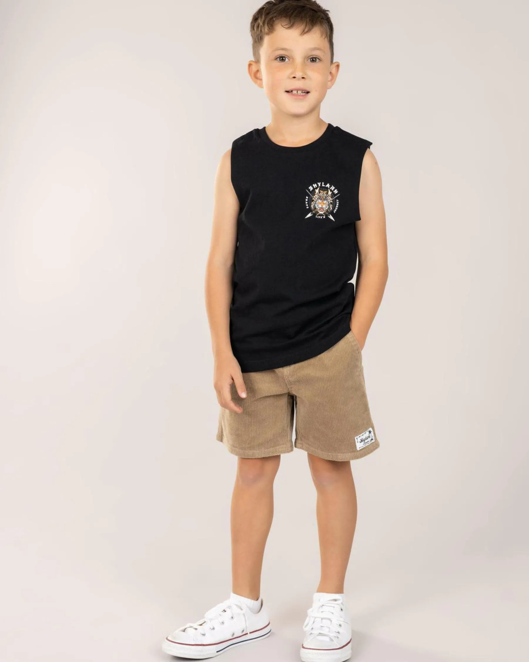 Toddlers' Samurai Muscle Tank Kids/BOY Toddlers|Tops & T-Shirts