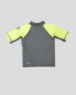 Rashies*Rip Curl Toddlers' Shock Short Sleeve Rash Vest Lime
