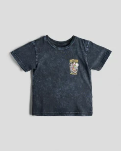 Toddlers|Tops & T-Shirts*Salty Life Toddlers' Snap T-Shirt Navy Acid