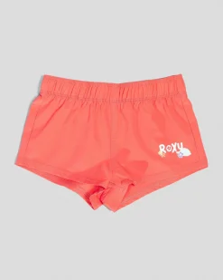 Board Shorts|Toddlers*Roxy Toddlers' Solid Board Shorts Dubarry