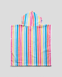 Towels|Toddlers*Roxy Toddlers' Stay Magical Hooded Towel Bright White Holy Stripe