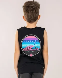 Toddlers|Tops & T-Shirts*Skylark Toddlers' Stream Muscle Tank Black