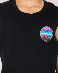 Toddlers|Tops & T-Shirts*Skylark Toddlers' Stream Muscle Tank Black
