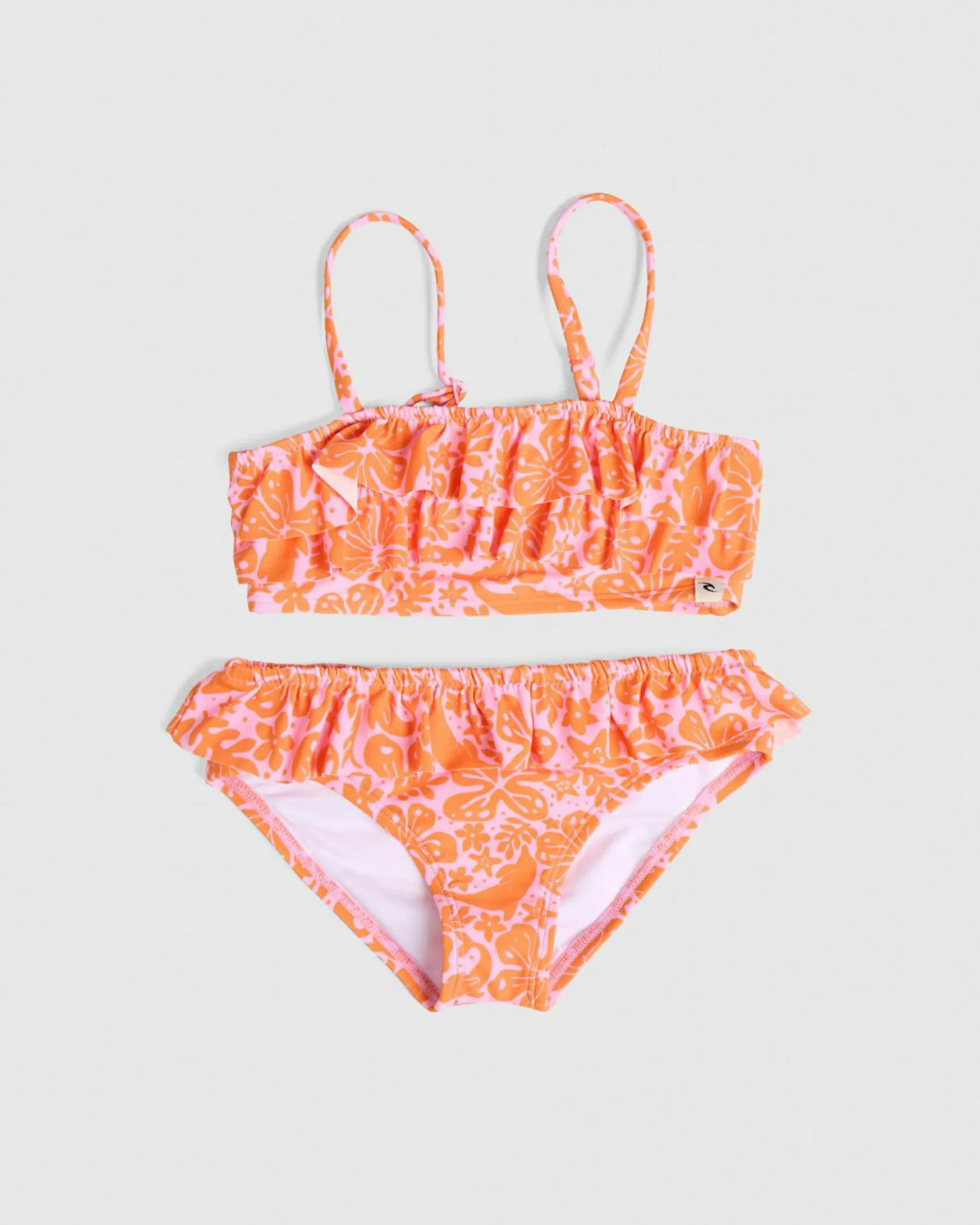 Bikinis|Toddlers*Rip Curl Toddlers' Sun and Swell Frill Bikini Set Mandarin Orange