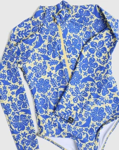 Surf|Wetsuits & Surfsuits*Rip Curl Toddlers' Sun and Swells Long Sleeve Surfsuit Blue
