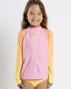 Outlet Toddlers' Sun UPF Long Sleeve Rash Vest Set Kids Rash Vests|Toddlers