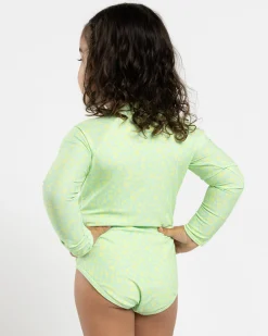 Sale Toddlers' Sun UPF Long Sleeve Surfsuit Kids Surf|Wetsuits & Surfsuits
