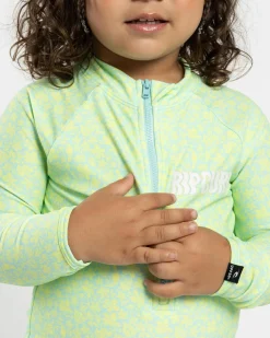 Sale Toddlers' Sun UPF Long Sleeve Surfsuit Kids Surf|Wetsuits & Surfsuits