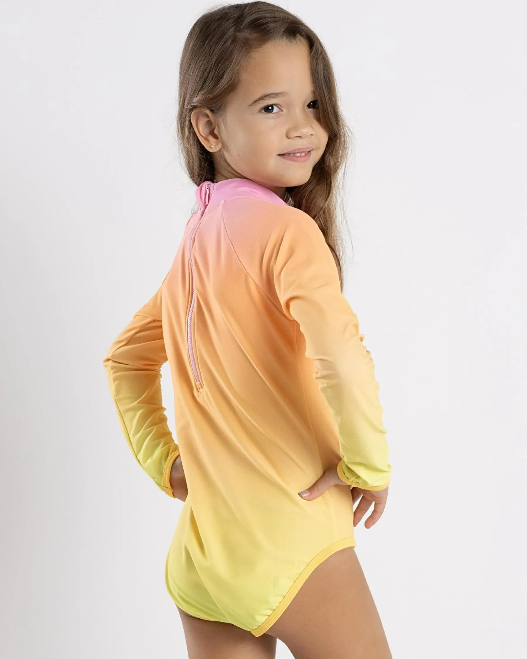 Outlet Toddlers' Sunkiss UPF Long Sleeve Surfsuit Kids Surf|Wetsuits & Surfsuits