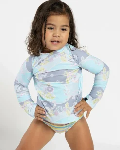 New Toddlers' Sunkissed Dreams Long Sleeve Rash Vest Kids Rash Vests|Toddlers
