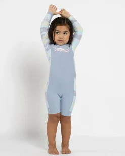 New Toddlers' Sunkissed Long Sleeve Surfsuit Kids Surf|Wetsuits & Surfsuits