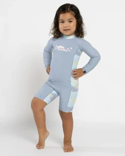 New Toddlers' Sunkissed Long Sleeve Surfsuit Kids Surf|Wetsuits & Surfsuits