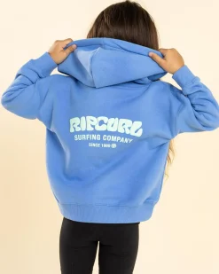 Toddlers|Outerwear*Rip Curl Toddlers' Surf Puff Heritage Hoodie Blue