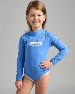 Surf|Wetsuits & Surfsuits*Rip Curl Toddlers' Surf Puff Long Sleeve Surfsuit Mid Blue