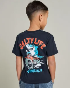 Toddlers|Tops & T-Shirts*Salty Life Toddlers' Surf Shark T-Shirt Navy